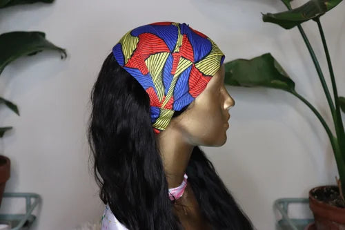 Marsala Ankara Print Headband