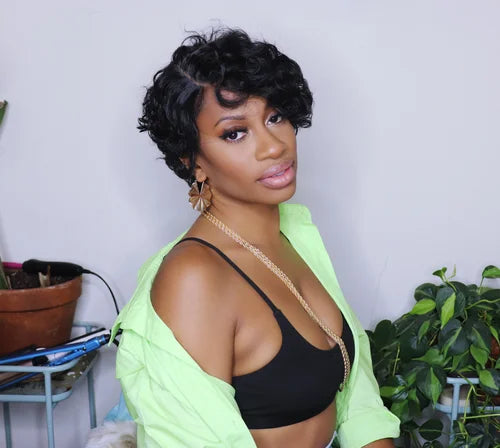 DEE DEE - A Gorgeous Short Curly Pixie Cut Lace