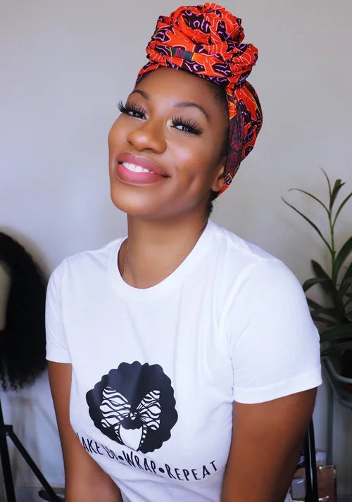 Wake Up Wrap Repeat Tee