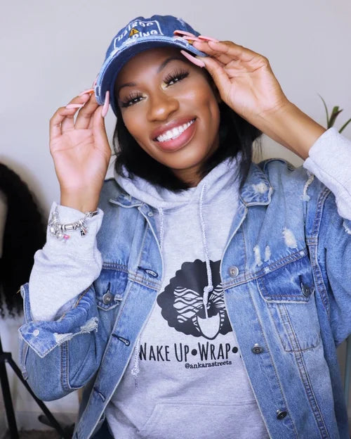 "Wake Up Wrap Repeat" Hoodie