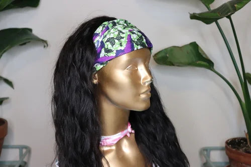 Marsala Ankara Print Headband